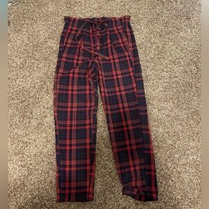 Free People plaid pants